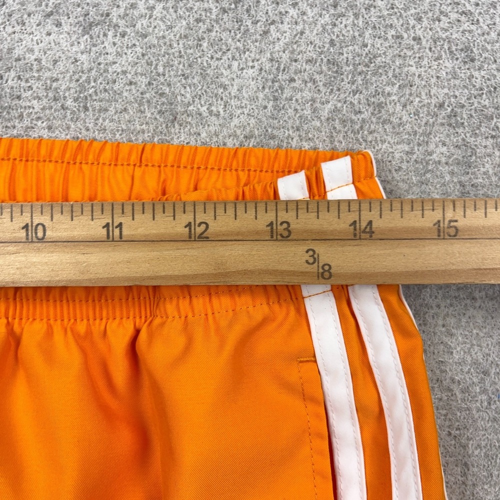 Vintage Adidas Pants Women Medium Tennessee Orange Cropped Baggy Y2K 2000s - Picture 12 of 14